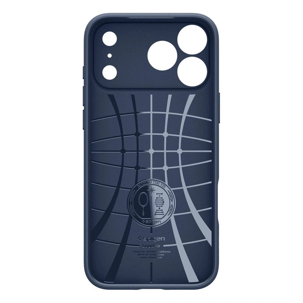 Spigen iPhone 17 Pro Max - Liquid Air - Θήκη Σιλικόνης - Navy Blue