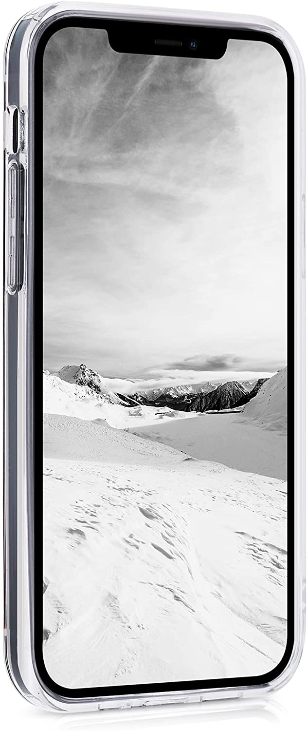 KW iPhone 12 / iPhone 12 Pro Θήκη Σιλικόνης TPU Καθρέφτης - Metallic Rose Gold - 55688.41