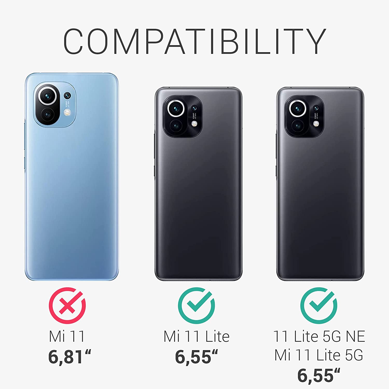 KW Xiaomi Mi 11 Lite / Mi 11 Lite 5G Θήκη Σιλικόνης TPU - Blue Reef - 54726.228