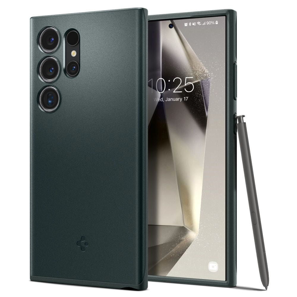 Spigen Samsung Galaxy S24 Ultra Thin Fit Σκληρή Θήκη - Abyss Green