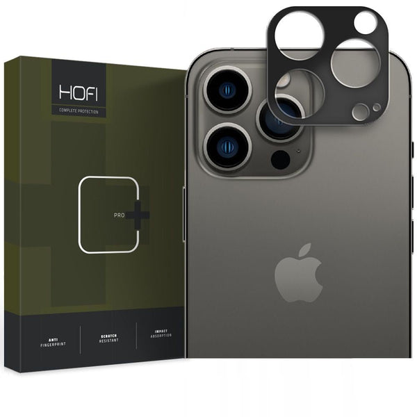 Hofi iPhone 14 Pro / iPhone 14 Pro Max Alucam Pro+ Μεταλλικό Προστατευτικό για την Κάμερα - Black