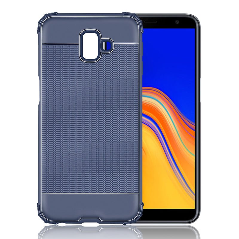OEM Samsung Galaxy J6 Plus 2018 Anti - shock Slim Armor Θήκη Σιλικόνης TPU με Ενισχυμένες Γωνίες - Blue