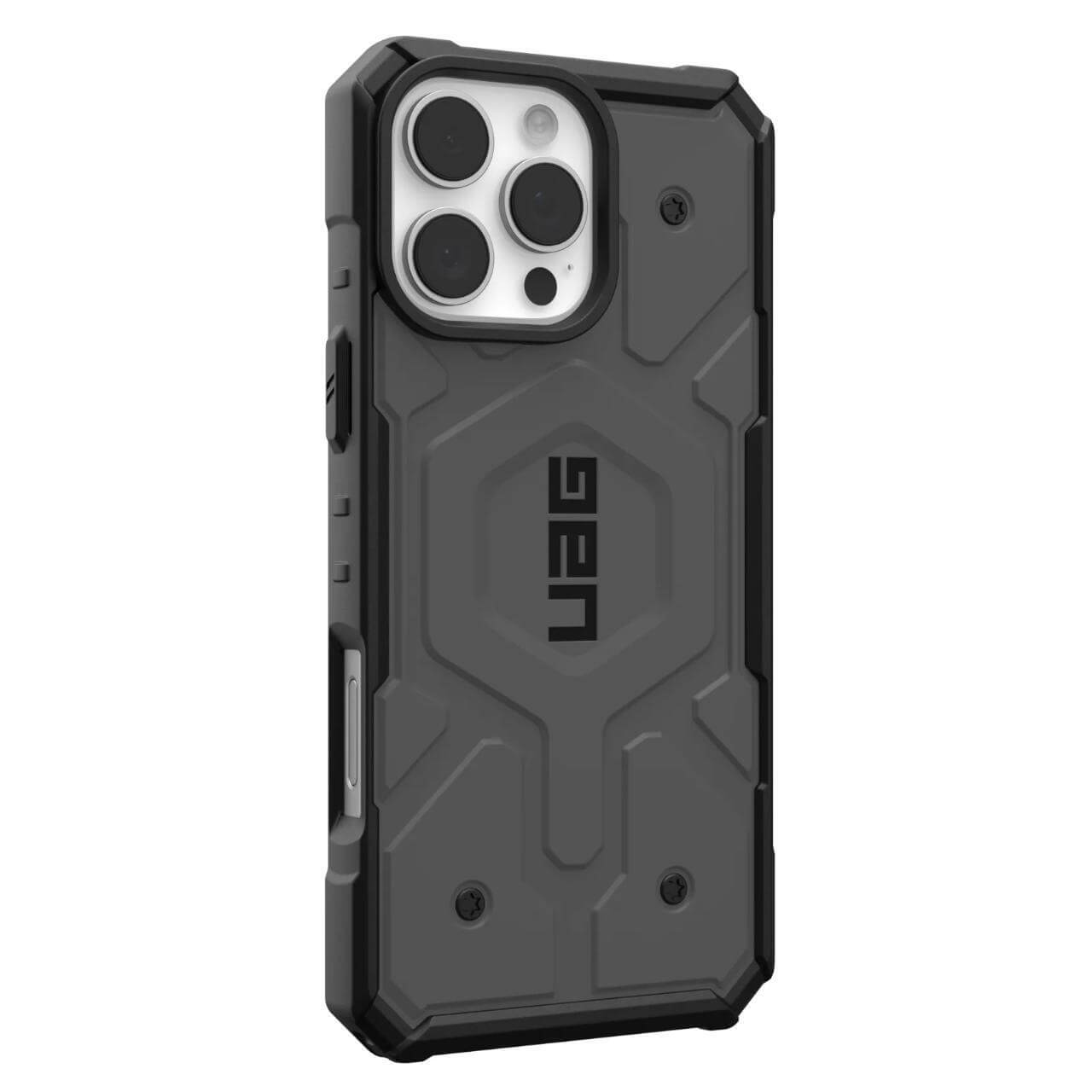 UAG iPhone 16 Pro Max Pathfinder MagSafe Series Σκληρή Θήκη με MagSafe - Silver