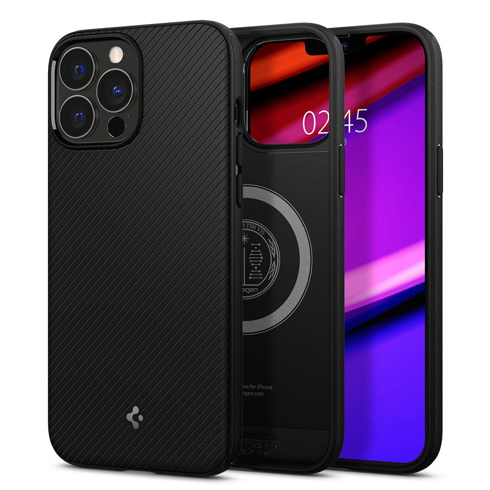 Spigen iPhone 13 Pro Θήκη TPU Core Armor με MagSafe - Matte Black