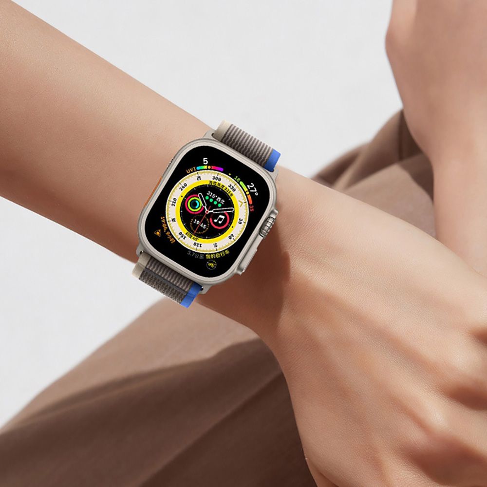 Tech - Protect Λουράκι Apple Watch 4 / 5 / 6 / 7 / 8 / 9 / SE / ULTRA 1 / ULTRA 2 - 42 / 44 / 45 / 49 mm Nylon - Beige