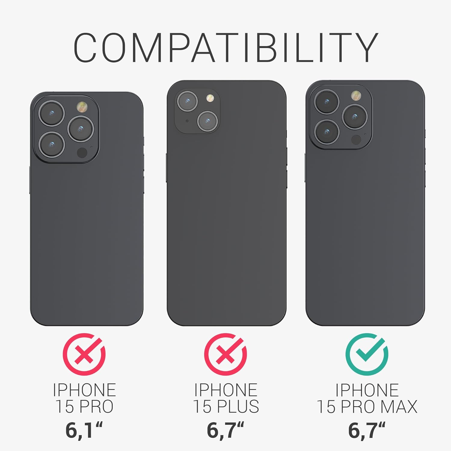Kalibri iPhone 15 Pro Max Θήκη Σιλικόνης TPU με Ανακυκλώσιμο και Βιοδιασπώμενο Υλικό - Dark Blue