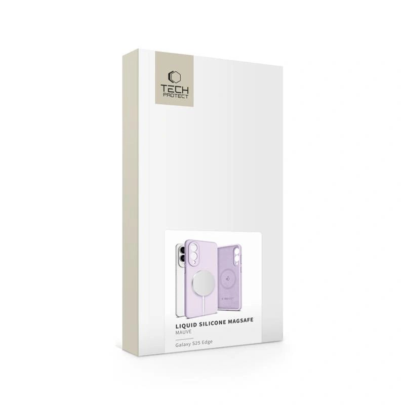 Tech - Protect Samsung Galaxy S25 Edge - Liquid Silicone MagSafe Θήκη Σιλικόνης TPU - Mauve