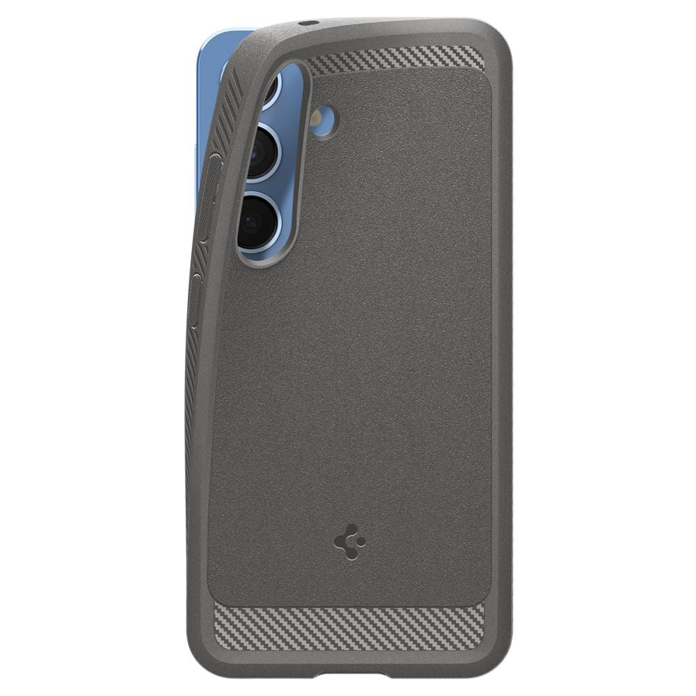 Spigen Samsung Galaxy S25 - Rugged Armor Mag - Θήκη TPU με MagSafe - Marble Grey