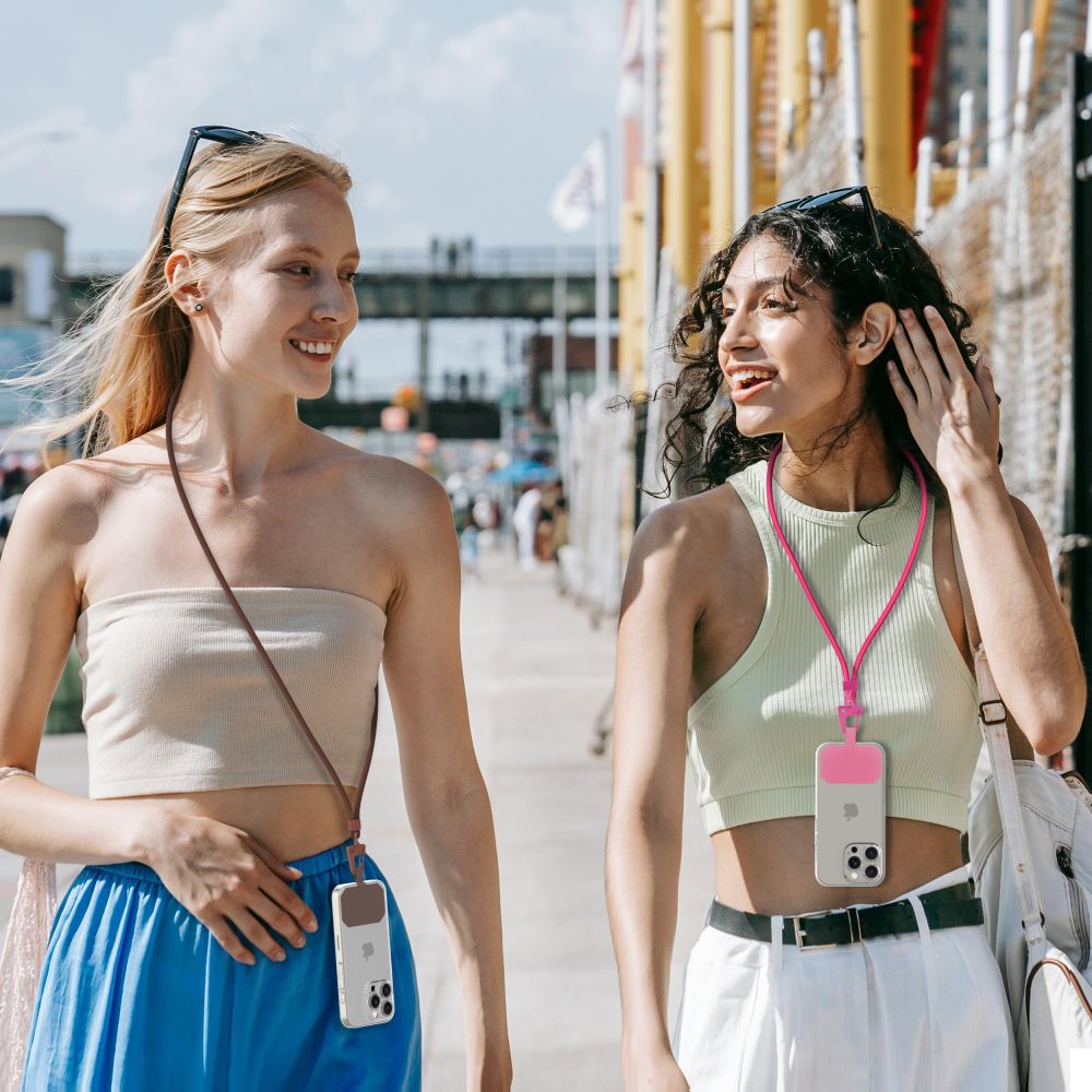 Tech - Protect C5S Rope CrossBody Strap - Universal Λουράκι για Θήκη Κινητού - Black