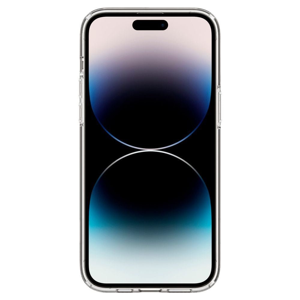 Spigen iPhone 14 Pro Ultra Hybrid Mag Σκληρή Θήκη με Πλαίσιο Σιλικόνης Και MagSafe - Frost Clear / White