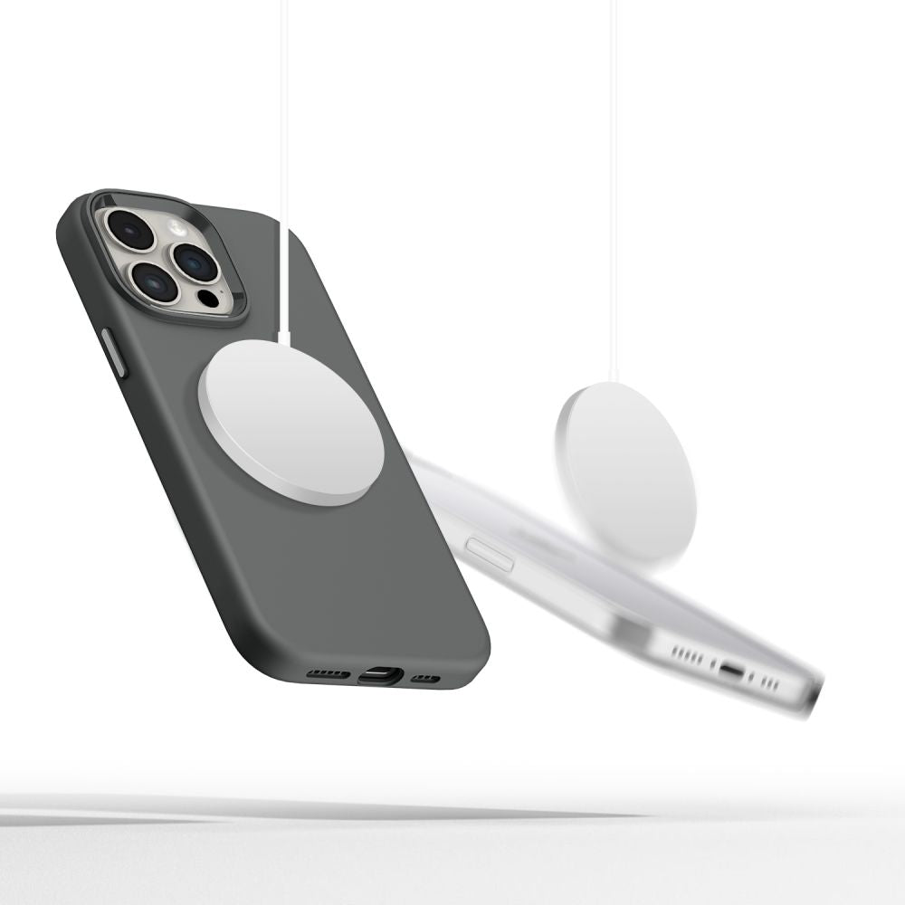 Tech - Protect iPhone 15 Pro Silicone Pure Θήκη Σιλικόνης TPU με MagSafe - Clay