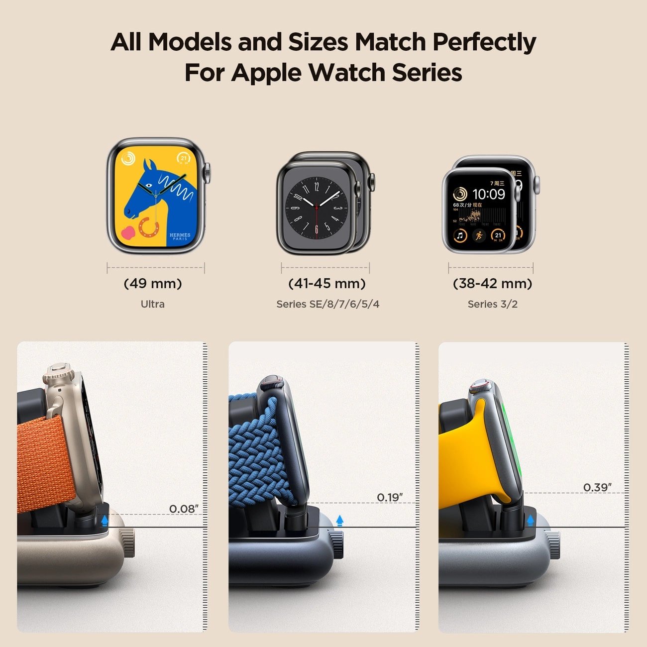 Joyroom JR - WQW03 Ασύρματος Φορτιστής για Apple Watch - Black