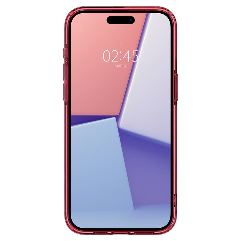 Spigen iPhone 15 Pro Max Ultra Hybrid Σκληρή Θήκη με Πλαίσιο Σιλικόνης - Deep Red