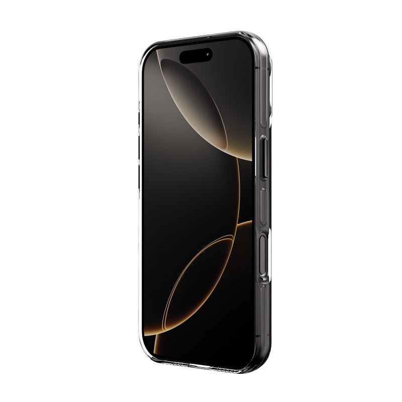 Crong iPhone 16 Pro Clear Mag Pro - Σκληρή Θήκη με MagSafe - Black