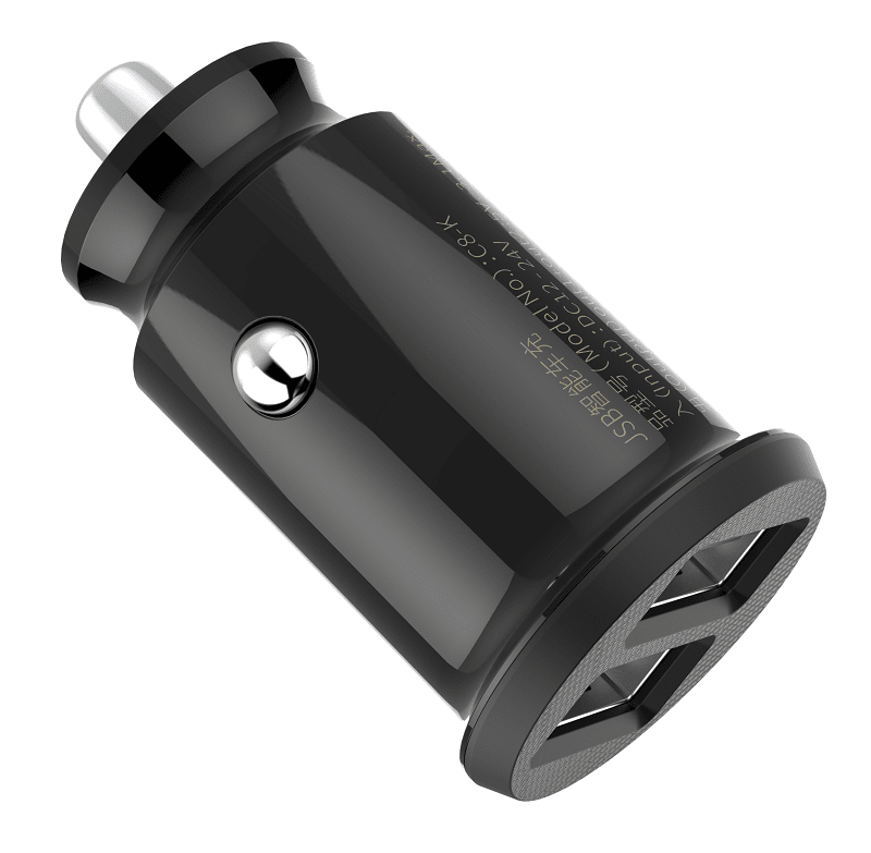 Baseus Grain Car Charger - Φορτιστής Αυτοκινήτου 3.1A 2xUSB Ports - Black - CCALL - ML01