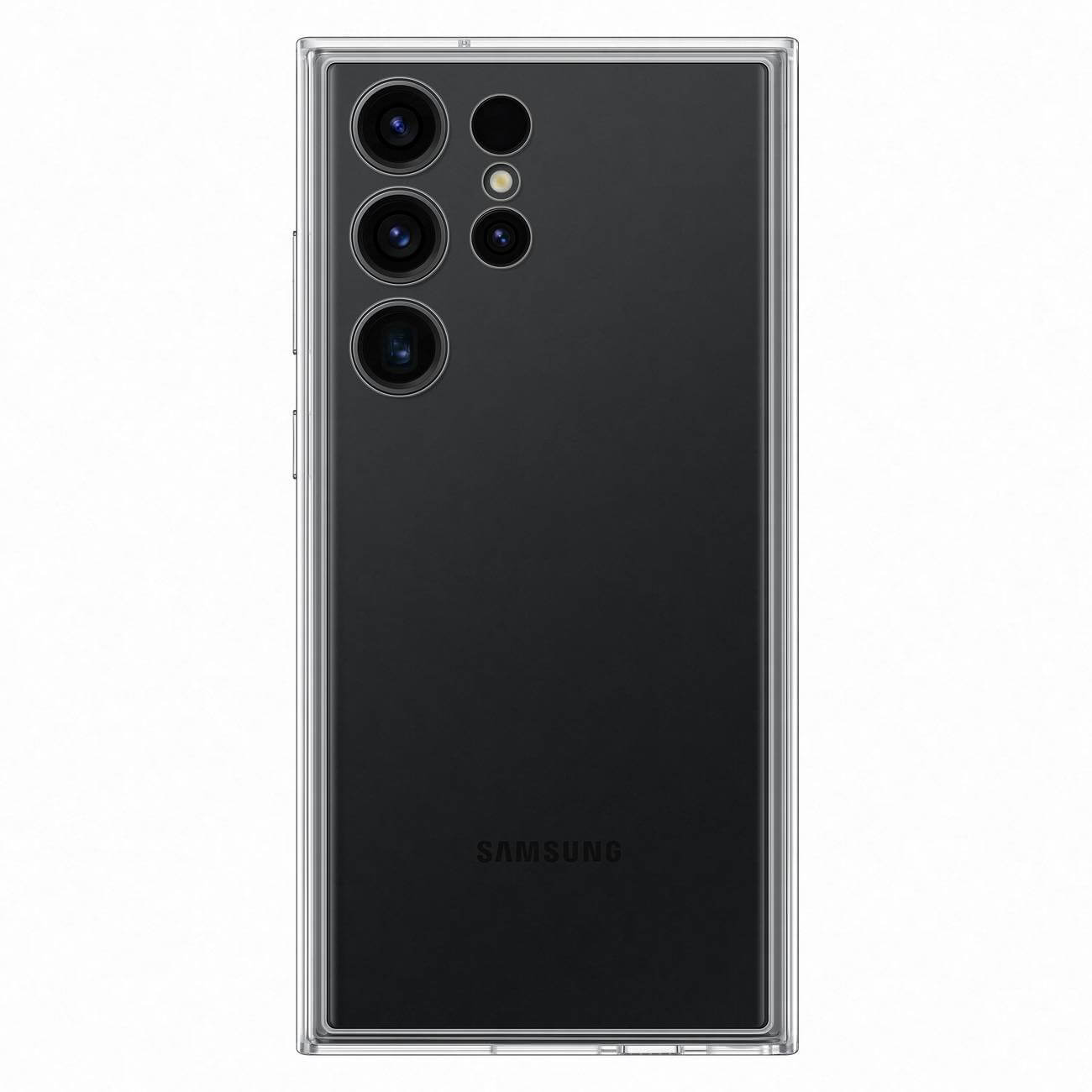 Samsung Frame Cover Samsung Galaxy S23 Ultra Σκληρή Θήκη με Πλαίσιο Σιλικόνης - Black - EF - MS918CBEGWW