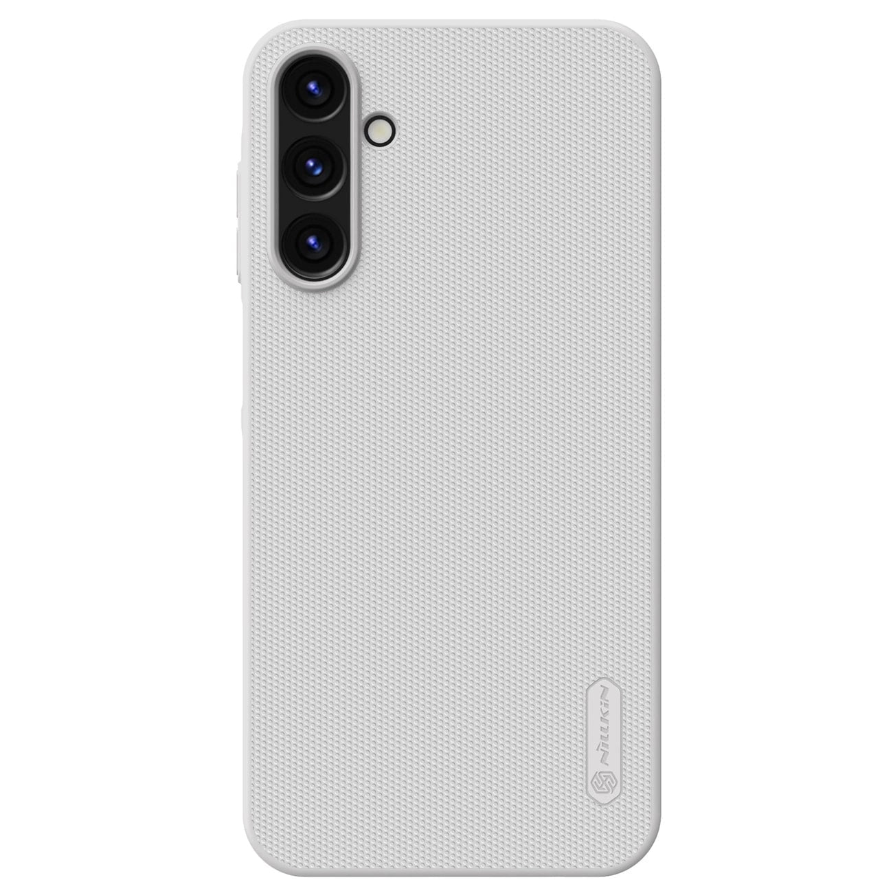 Nillkin Samsung Galaxy A15 4G / A15 5G Super Frosted Shield Σκληρή Θήκη με Πλαίσιο Σιλικόνης - White