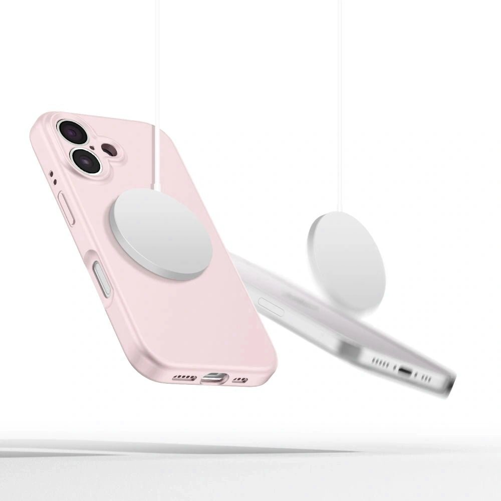 Tech - Protect iPhone 16e Liquid Silicone MagSafe Θήκη Σιλικόνης - Pink Pearl