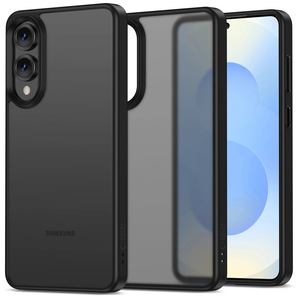 Tech - Protect Samsung Galaxy S25 Edge MagMat Σκληρή Θήκη με Πλαίσιο Σιλικόνης - Matte Black