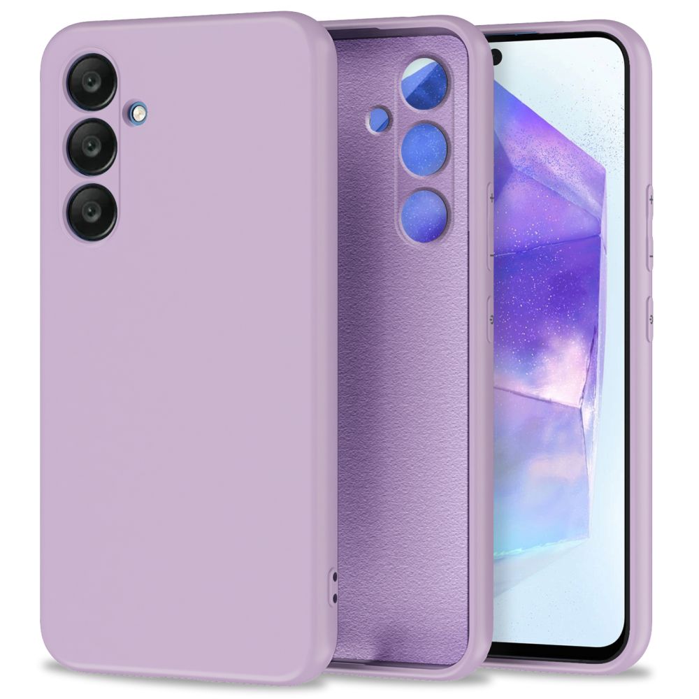 Tech - Protect Samsung Galaxy A55 5G Icon Θήκη Σιλικόνης Rubber TPU - Violet