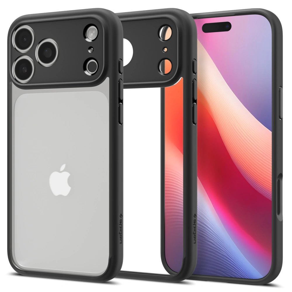 Spigen iPhone 17 Pro Max - Ultra Hybrid - Σκληρή Θήκη με Πλαίσιο Σιλικόνης - Matte Black