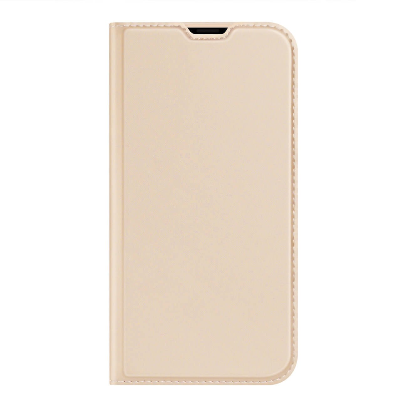 Dux Ducis iPhone 14 Plus Flip Stand Case Θήκη Βιβλίο - Gold