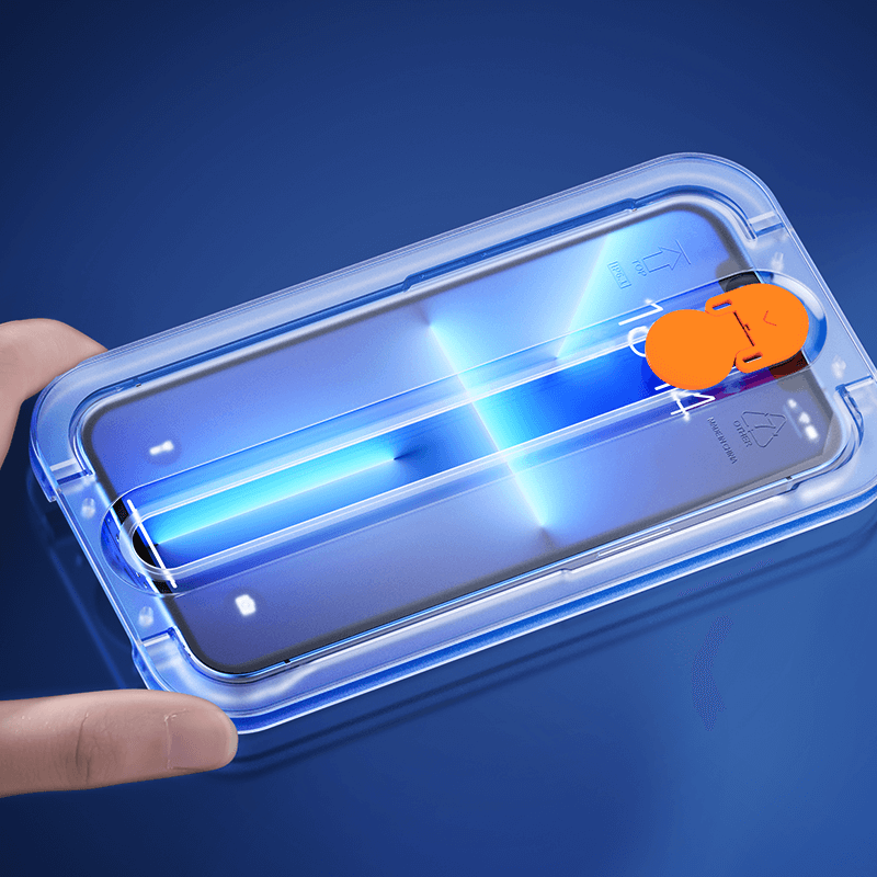 Joyroom iPhone 13 / 13 Pro 9H Tempered Glass Σετ με 2 Αντιχαρακτικά Γυαλιά Οθόνης με Κιτ Τοποθέτησης - Clear - JR - PF936