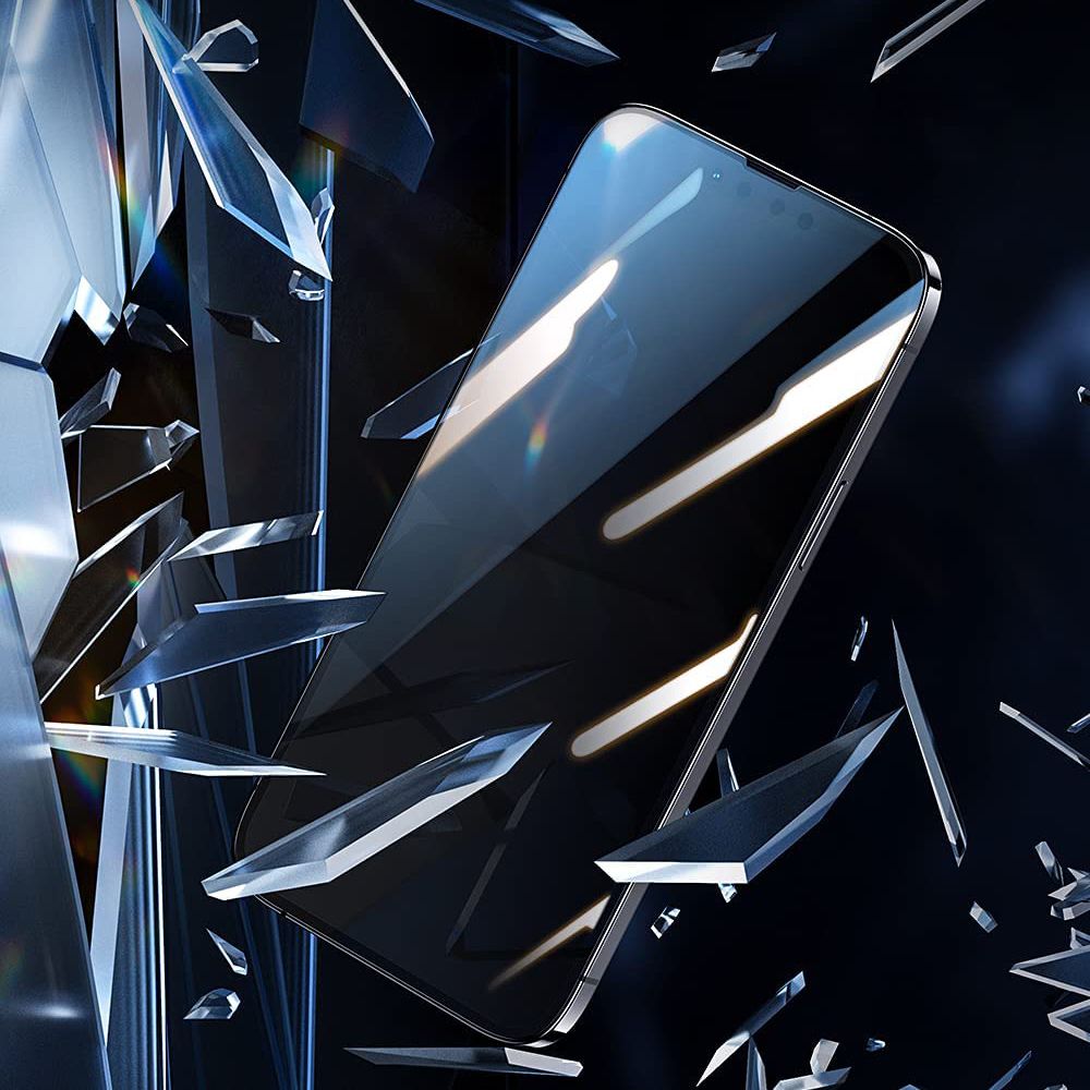 Glastify iPhone 12 / iPhone 12 Pro OTG+ 0.28mm 2.5D 9H Tempered Glass Αντιχαρακτικό Γυαλί Οθόνης - 2 Τεμάχια - Clear