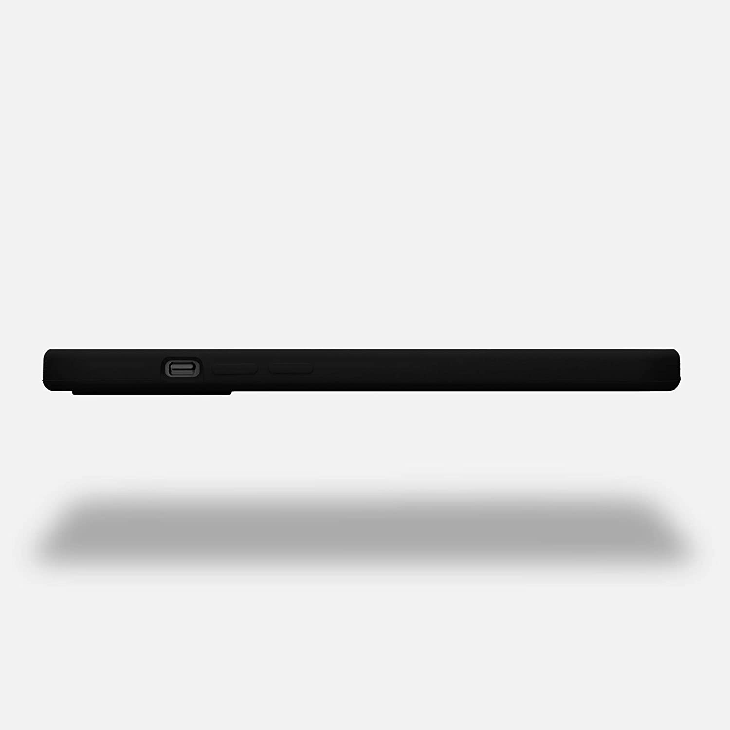 KW iPhone 12 Pro Max Θήκη Σιλικόνης Rubber TPU - Black - 52644.01