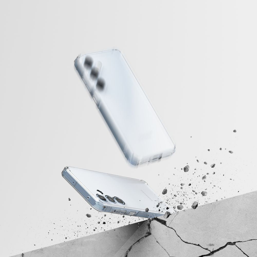 Ringke Samsung Galaxy A35 5G Fusion Σκληρή Θήκη με Πλαίσιο Σιλικόνης - Διάφανη