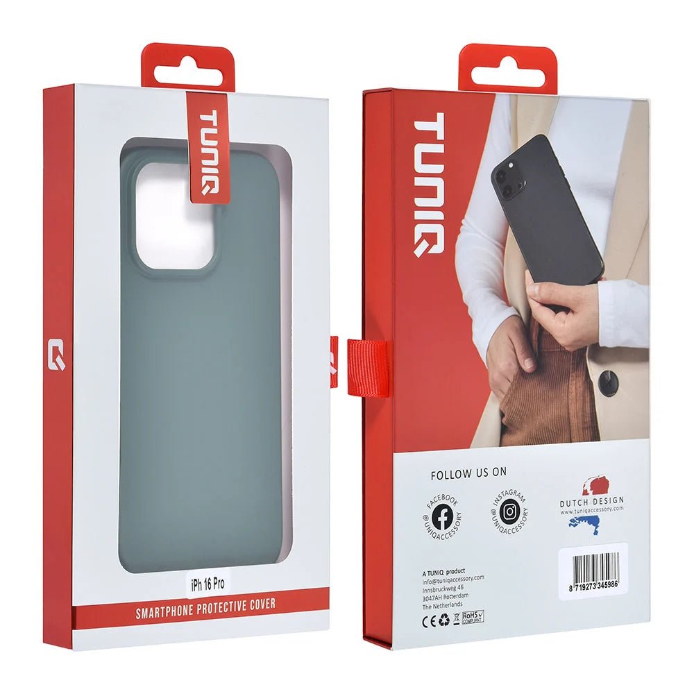 Tuniq iPhone 16 Pro Θήκη Σιλικόνης - Green