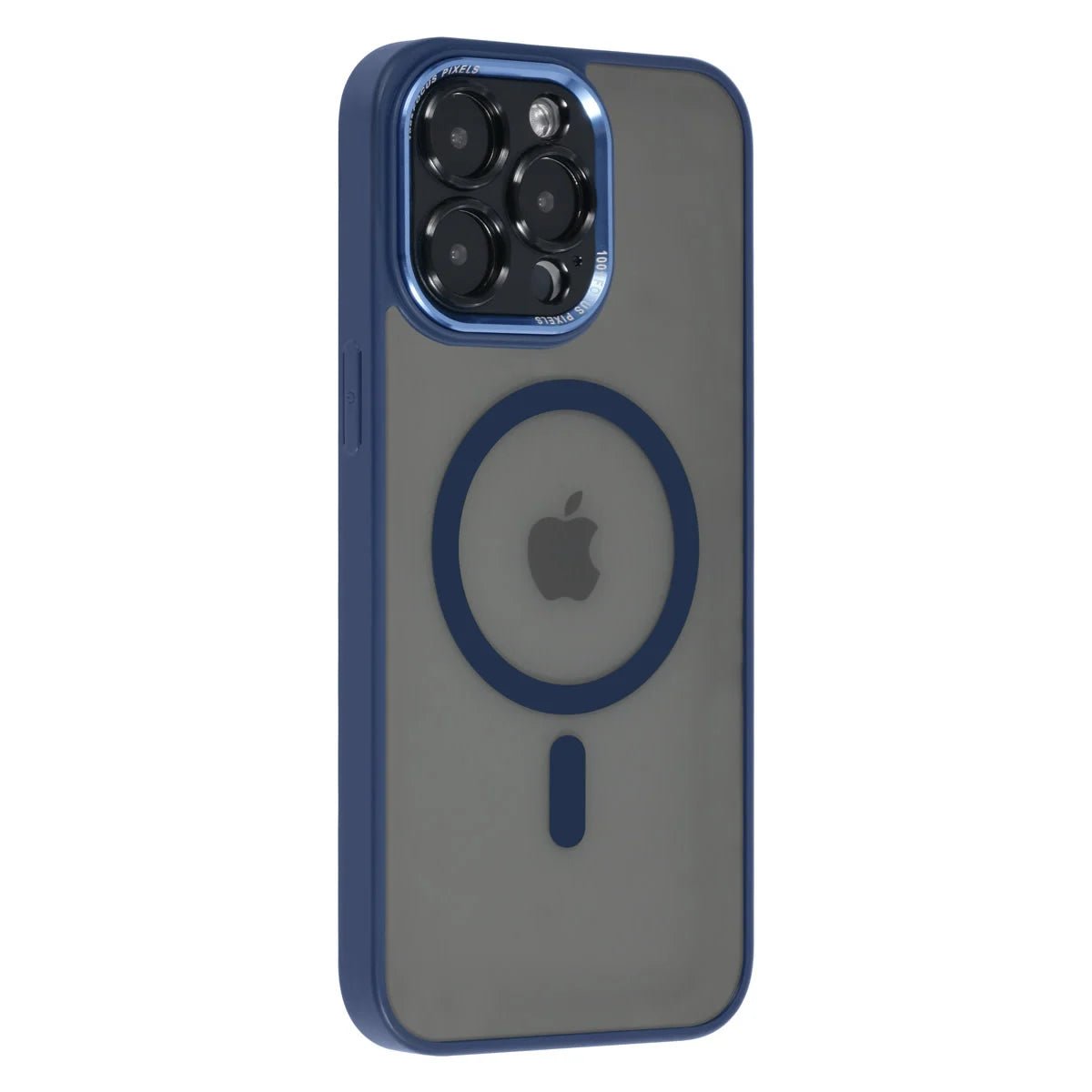 Tuniq iPhone 15 Pro Max - MagSafe Σκληρή Θήκη με Πλαίσιο Σιλικόνης - Μπλε Ματ