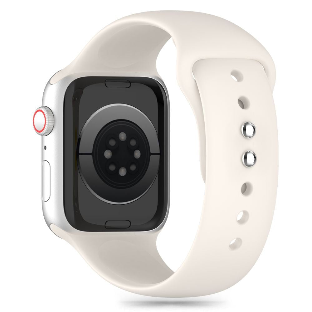 Tech - Protect Λουράκι Apple Watch 8/9/10/11 - SE (1/2/3) - Ultra (1/2/3) – 44/45/46/49mm Silicone Σιλικόνης - Starlight