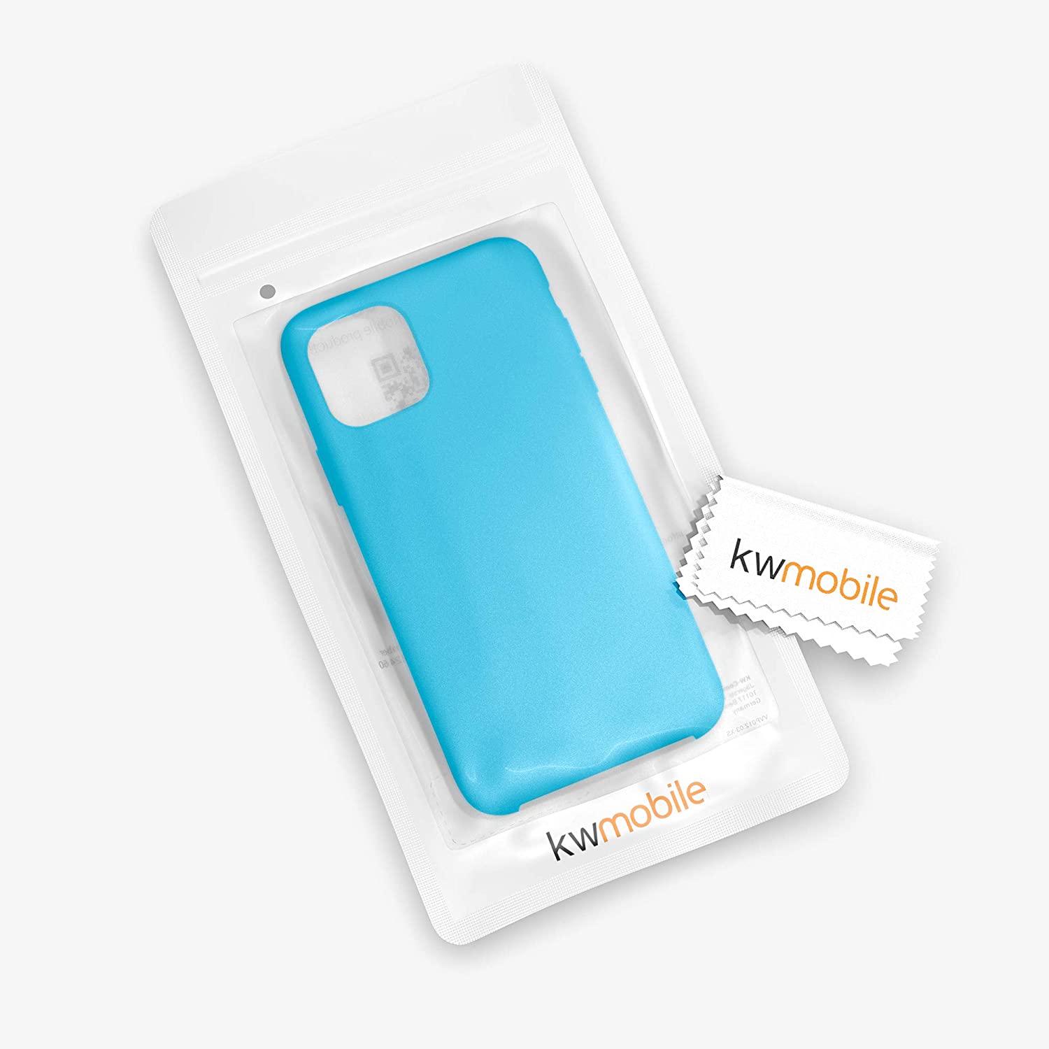 KW iPhone 11 Pro Θήκη Σιλικόνης Rubber TPU - Ice Blue - 49726.205