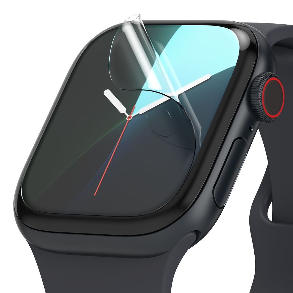 Ringke Προστασία Οθόνης Apple Watch 10/11 - 46mm - Dual Easy 3H Προστατευτική Μεμβράνη Οθόνης - 3 Τεμάχια - Διάφανη