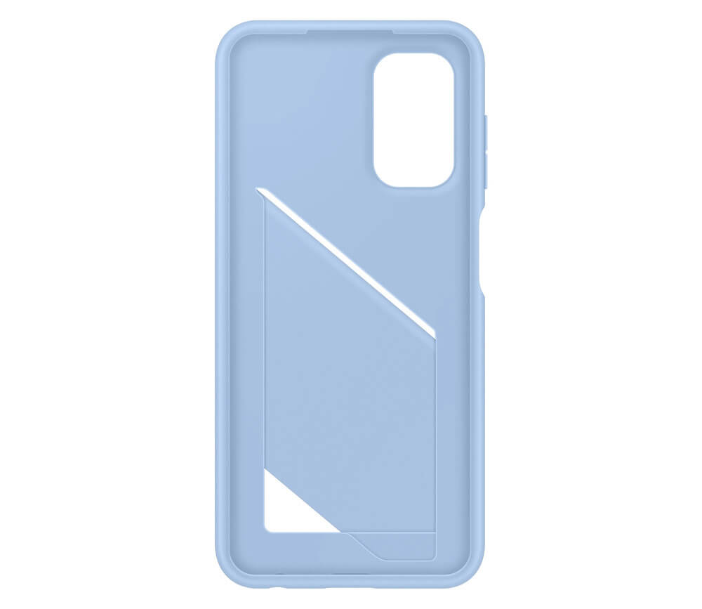 Samsung Card Slot Cover Samsung Galaxy A13 4G Θήκη Σιλικόνης με Υποδοχή για Κάρτα - Blue - EF - OA135TLEGWW
