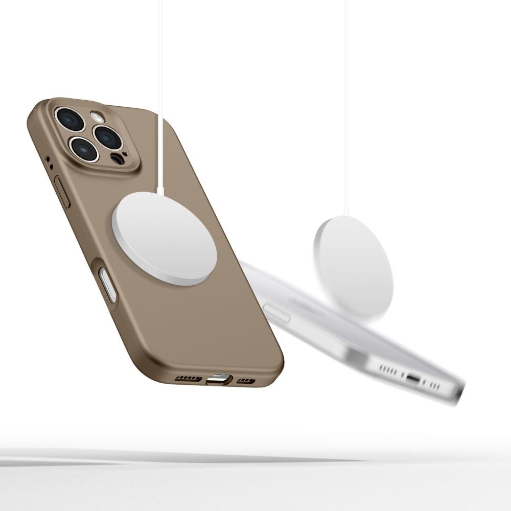 Tech - Protect iPhone 16 Pro Liquid Silicone - MagSafe Θήκη Σιλικόνης TPU - Chocolate Brown