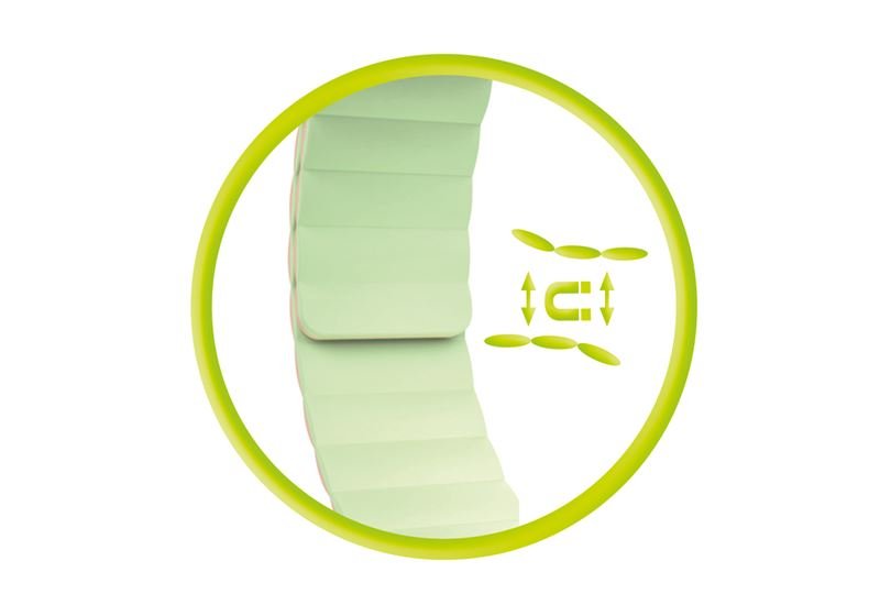 Mobile Origin Λουράκι Apple Watch 4/5/6/7/8/9/10/11 - SE (1/2/3) - Ultra (1/2/3) - 42/44/45/46/49mm Strap II Σιλικόνης - Pink / Light Green