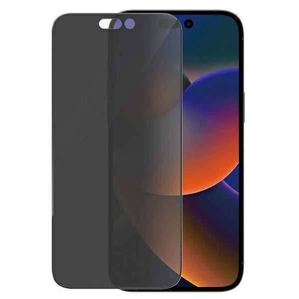 PanzerGlass iPhone 14 Pro Max Ultra - Wide Fit Privacy Antibacterial Easy Aligner Full Screen Αντιχαρακτικό Γυαλί Οθόνης - Black