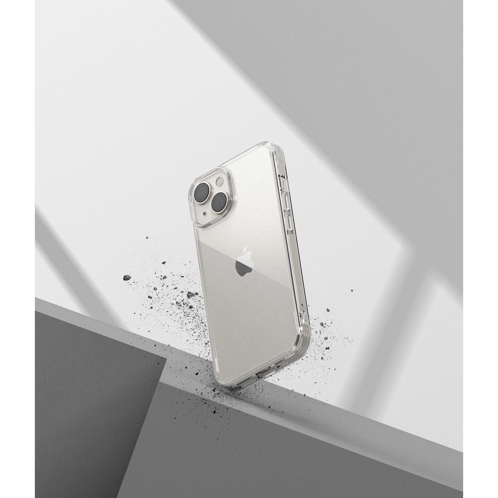 Ringke iPhone 14 Plus / iPhone 15 Plus Fusion Σκληρή Θήκη με Πλαίσιο Σιλικόνης - Ματ Διάφανη