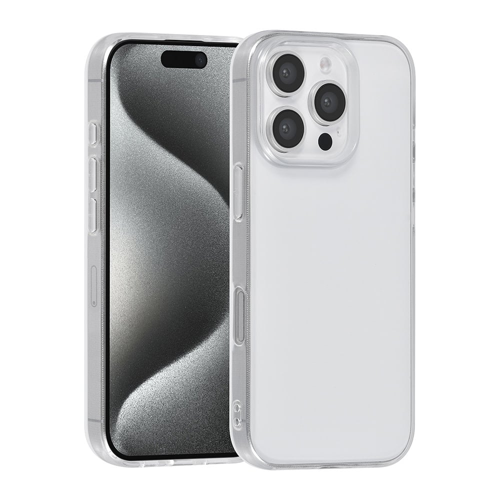 Tuniq iPhone 16 Pro Θήκη Σιλικόνης - Διάφανη