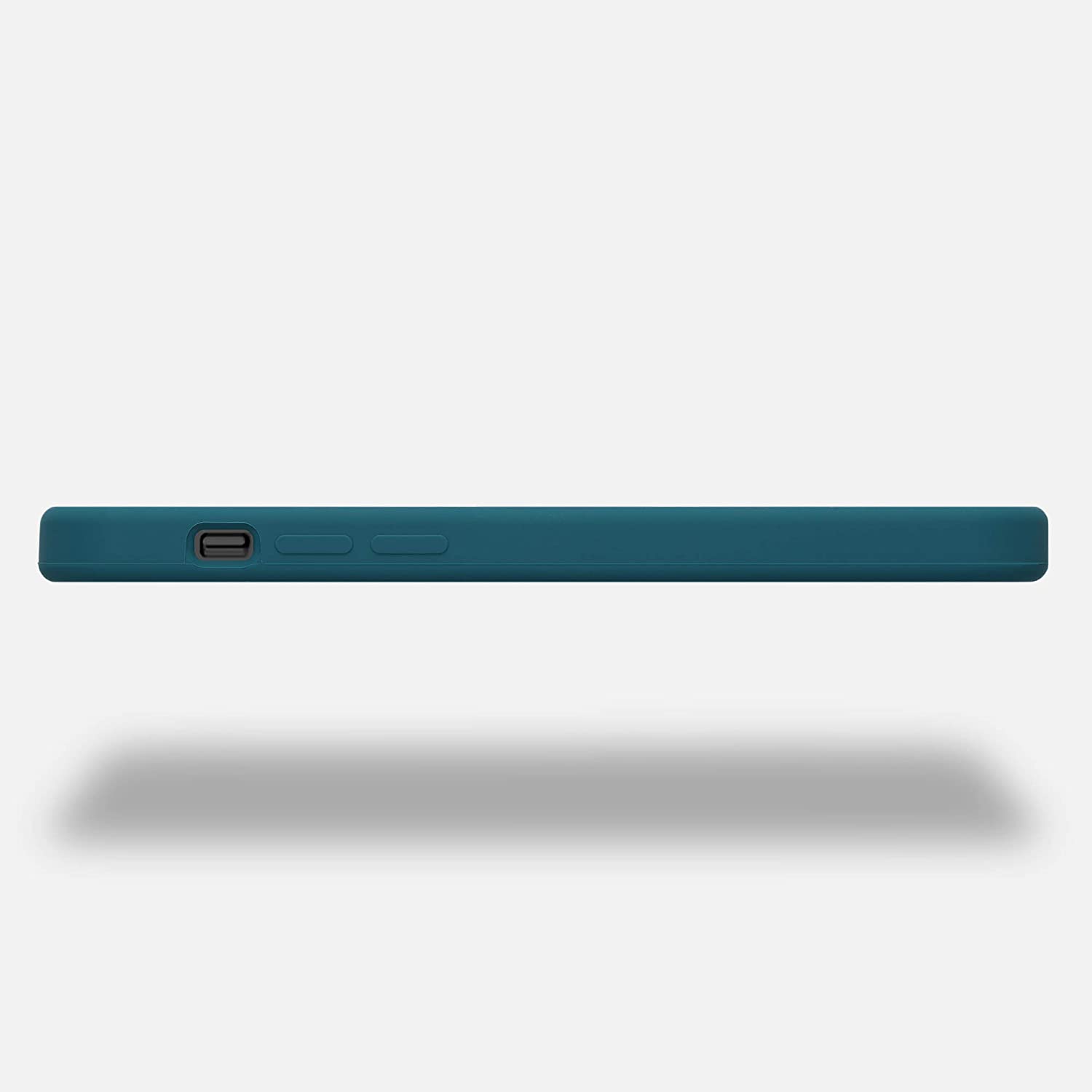 KW iPhone 12 / iPhone 12 Pro Θήκη Σιλικόνης Rubber TPU - Teal Matte - 52641.57