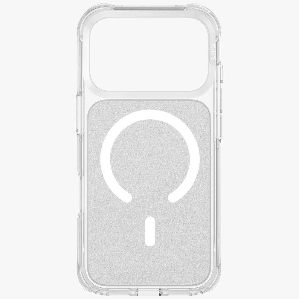 Uniq iPhone 17 Pro - LifePro Xtreme Magclick - Σκληρή Θήκη με Πλαίσιο Σιλικόνης και MagSafe - Clear