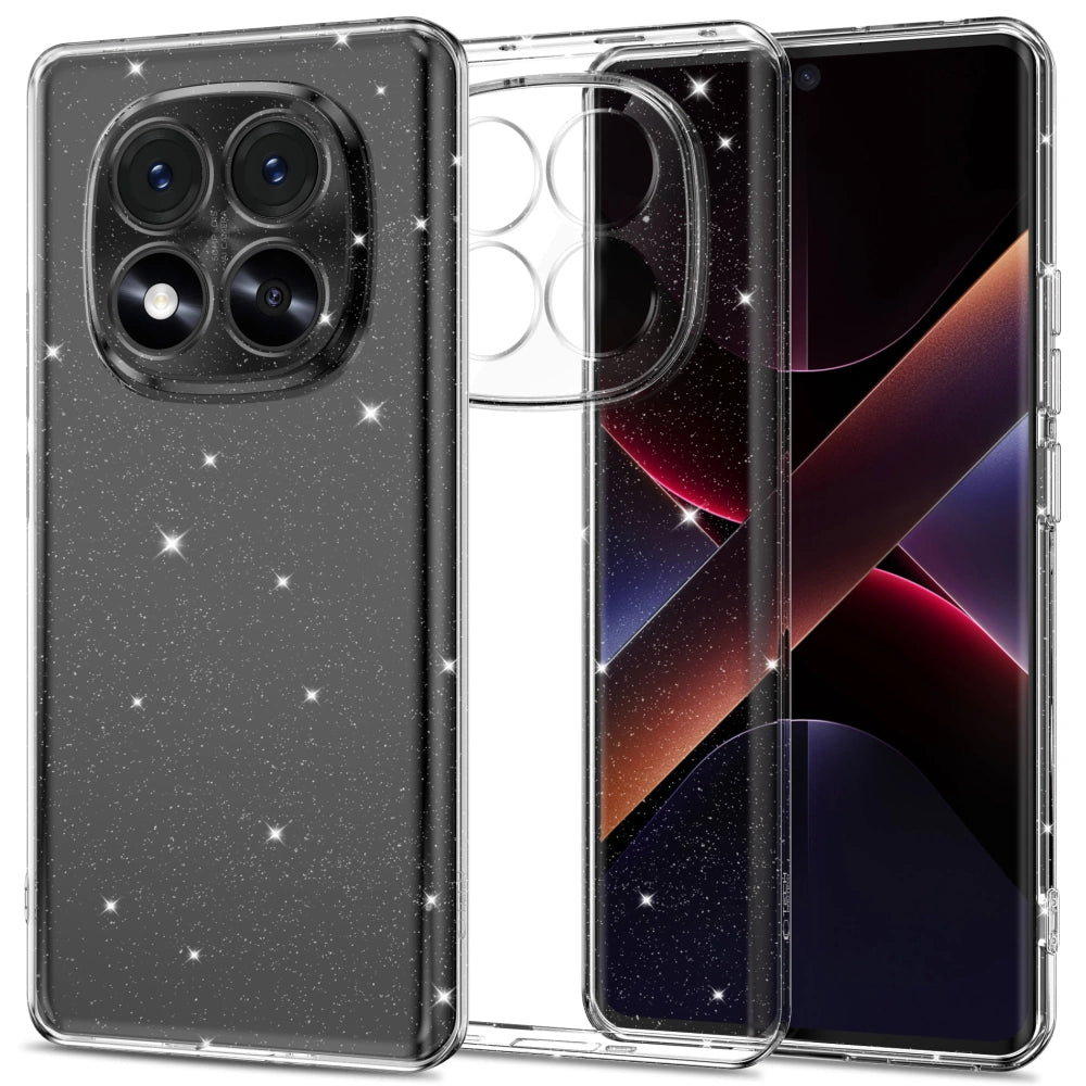 Tech - Protect Xiaomi Redmi Note 14 Pro 5G / Poco X7 Flexair Θήκη Σιλικόνης - Glitter