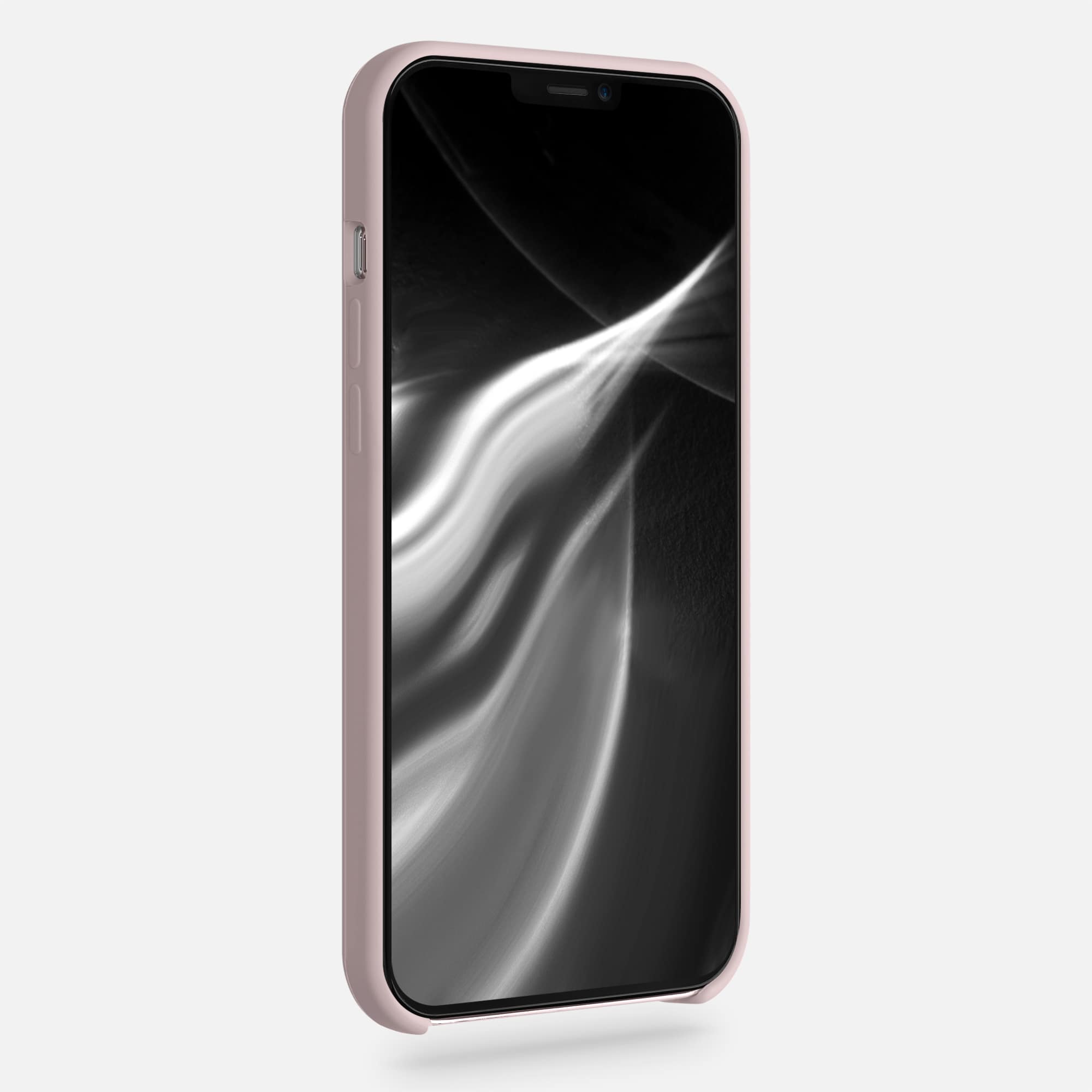 KW iPhone 12 Pro Max Θήκη Σιλικόνης Rubber TPU - Dusty Pink - 52644.10