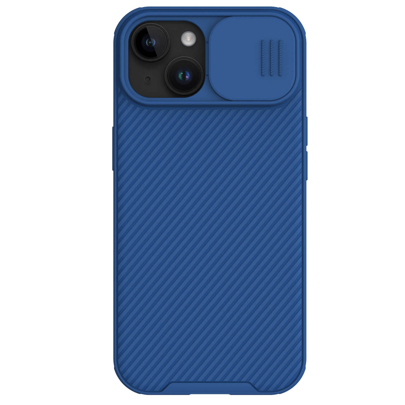 Nillkin iPhone 15 CamShield Pro Magnetic Σκληρή Θήκη με Κάλυμμα για την Κάμερα και MagSafe - Blue