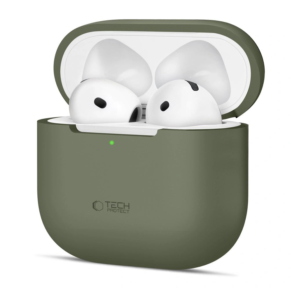 Tech - Protect AirPods 4 Θήκη Σιλικόνης - Silicone - Olive Green