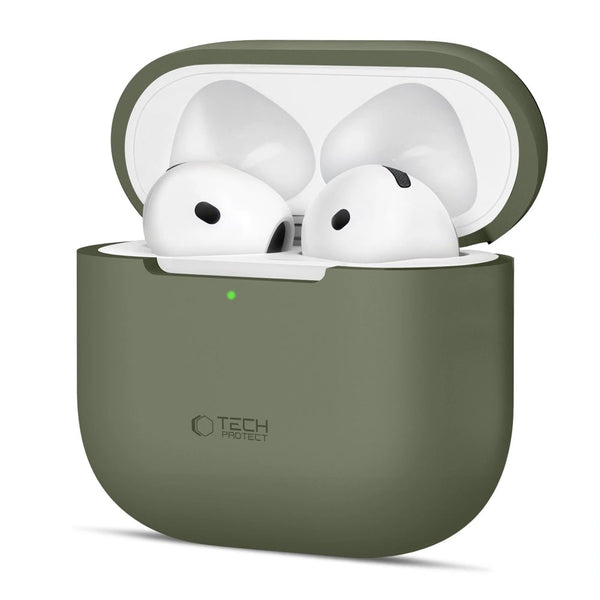 Tech - Protect AirPods 4 Θήκη Σιλικόνης - Silicone - Olive Green