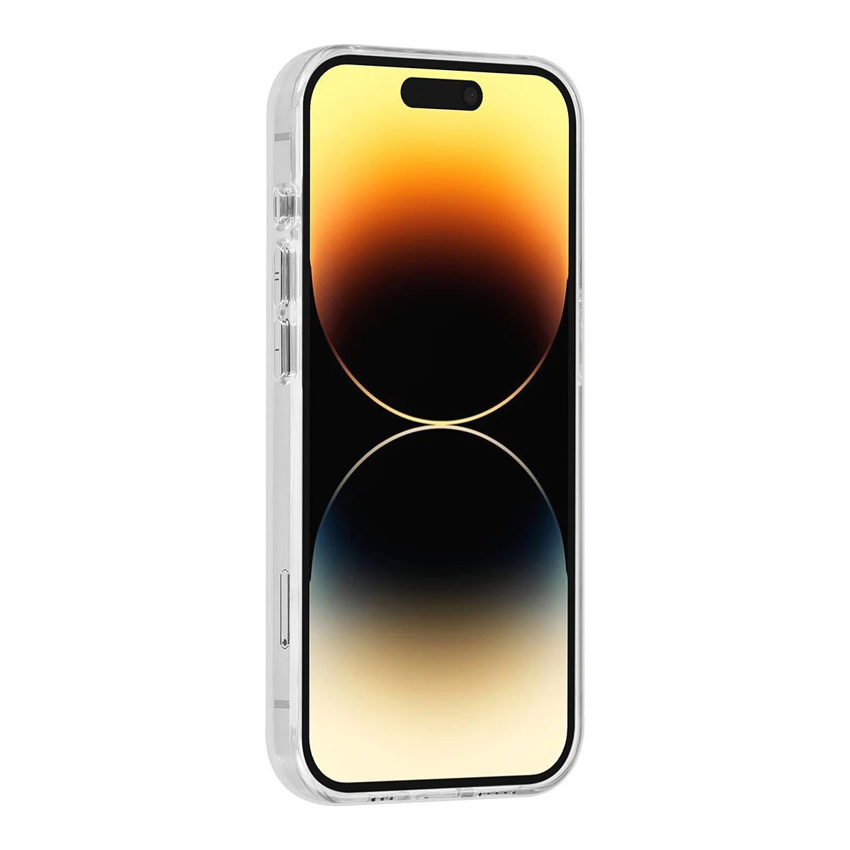 Tuniq iPhone 15 Pro - MagSafe Σκληρή Θήκη με Πλαίσιο Σιλικόνης - Διάφανη / Μαύρη
