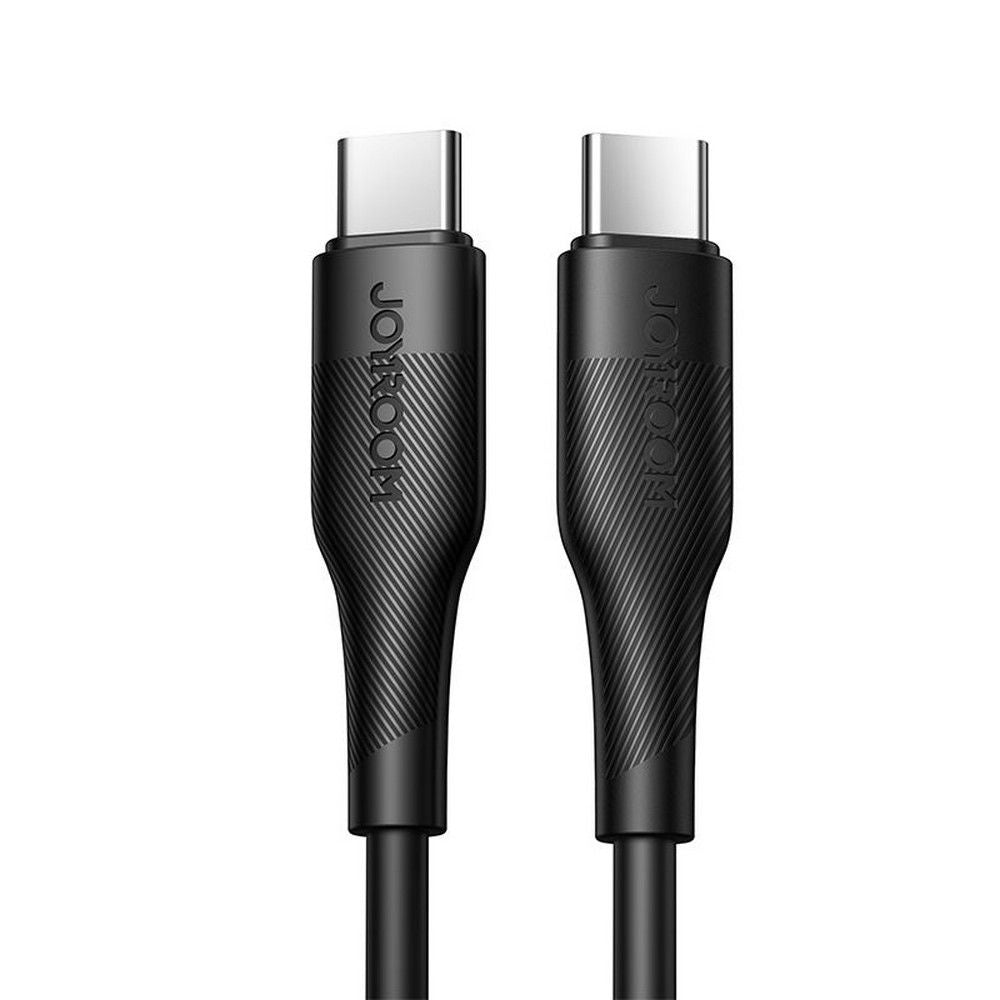 Joyroom S - 1230M3 PD 60W 3A - Καλώδιο Δεδομένων και Φόρτισης Type - C to Type - C 1.8M - Black